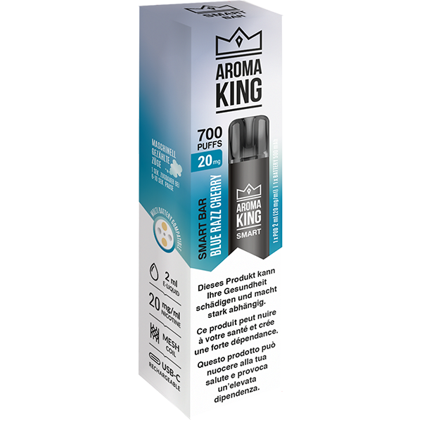 Aroma King SMART BAR 700 Blue Razz Cherry 20mg