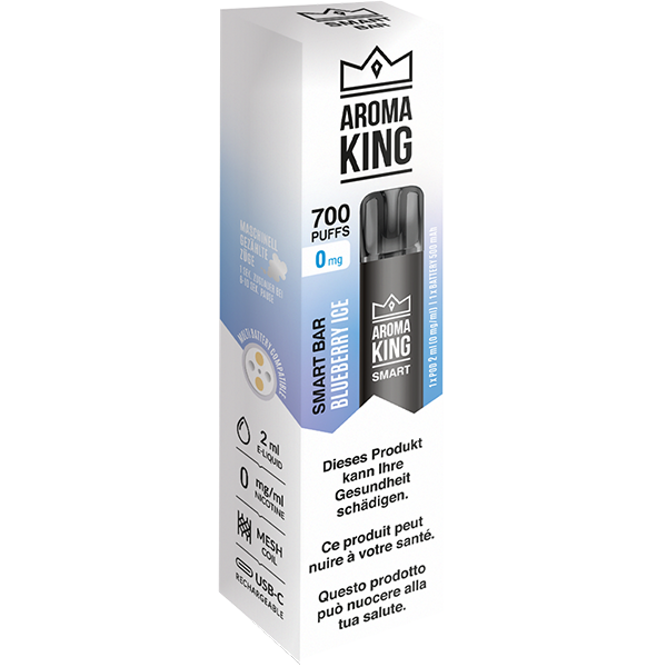 Aroma King SMART BAR 700 Blueberry Ice 0mg