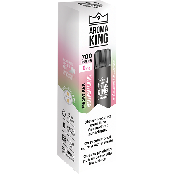Aroma King SMART BAR 700 Watermelon Ice 0mg