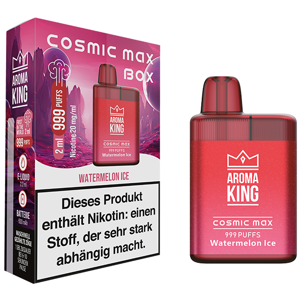 Aroma King Cosmic Max Box Watermelon Ice 20mg