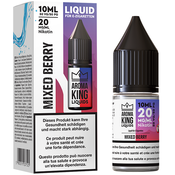 Aroma King Liquid 10ml Mixed Berry 20mg