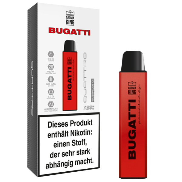 Aroma King Bugatti Quattro Watermelon Ice EOL