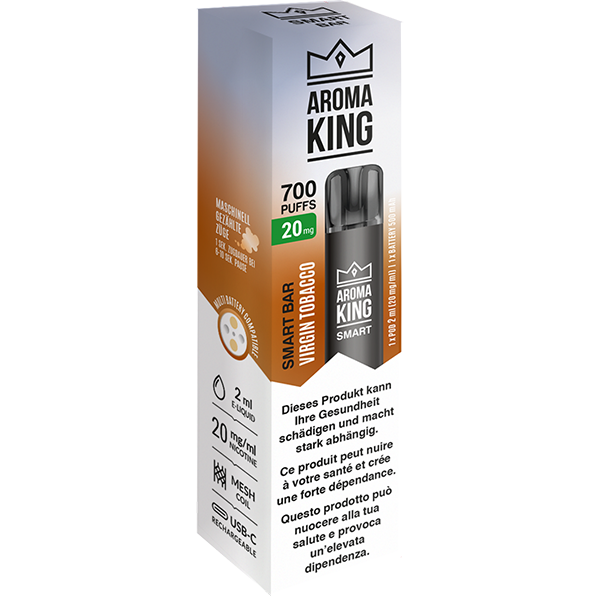 Aroma King SMART BAR 700 Virgin Tobacco 20mg