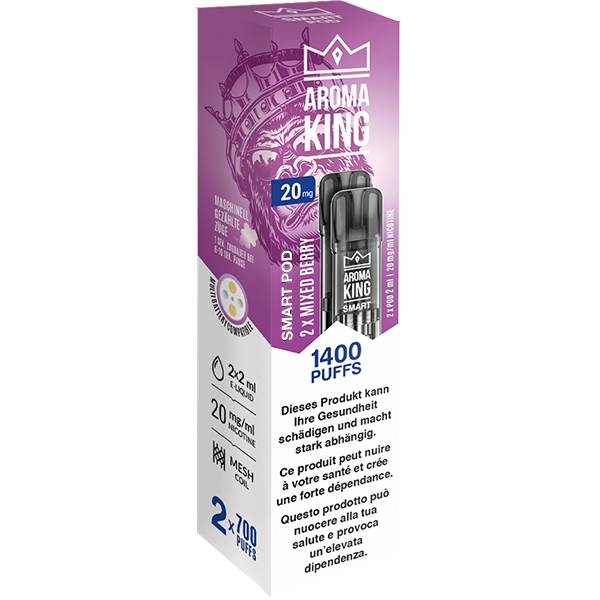 Aroma King SMART 2 Pods Mixed Berry 20mg