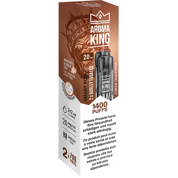 Aroma King SMART 2 Pods Burley Tobacco 20mg