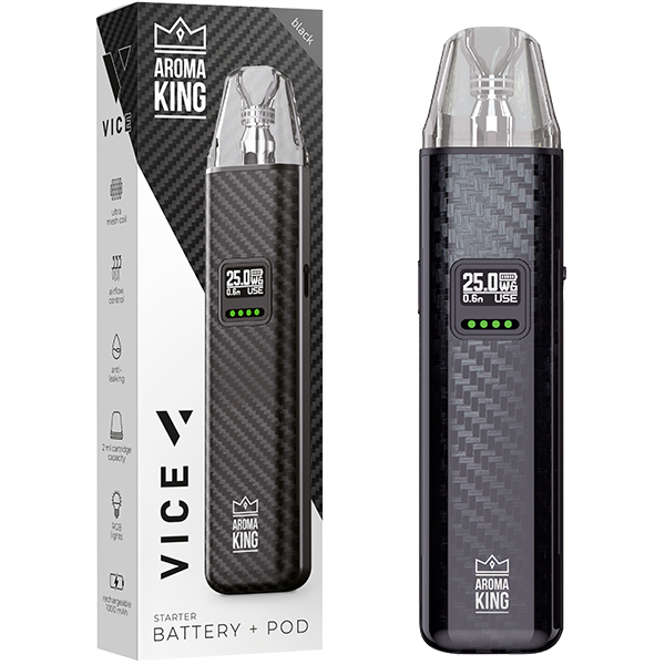 Aroma King VICE Carbon Battery + Pod